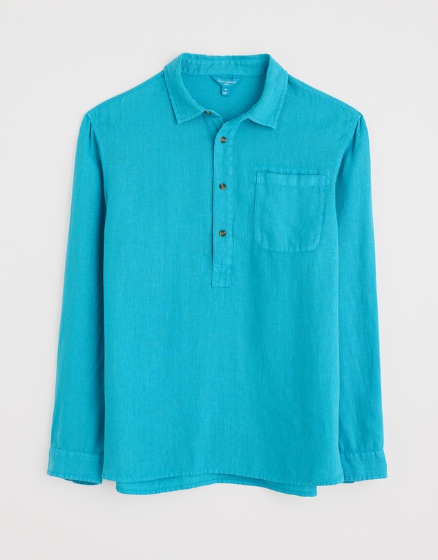 Seasalt - Seasalt Cornwall Blue Artist's Shirt