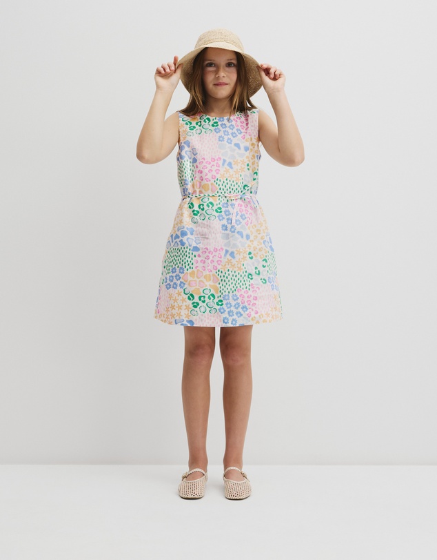 Country Road - Teen Sleeveless Print Shift Dress