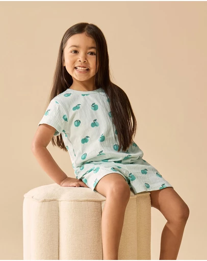 Wilson & Frenchy - Organic Short Sleeved Pyjamas - Kids