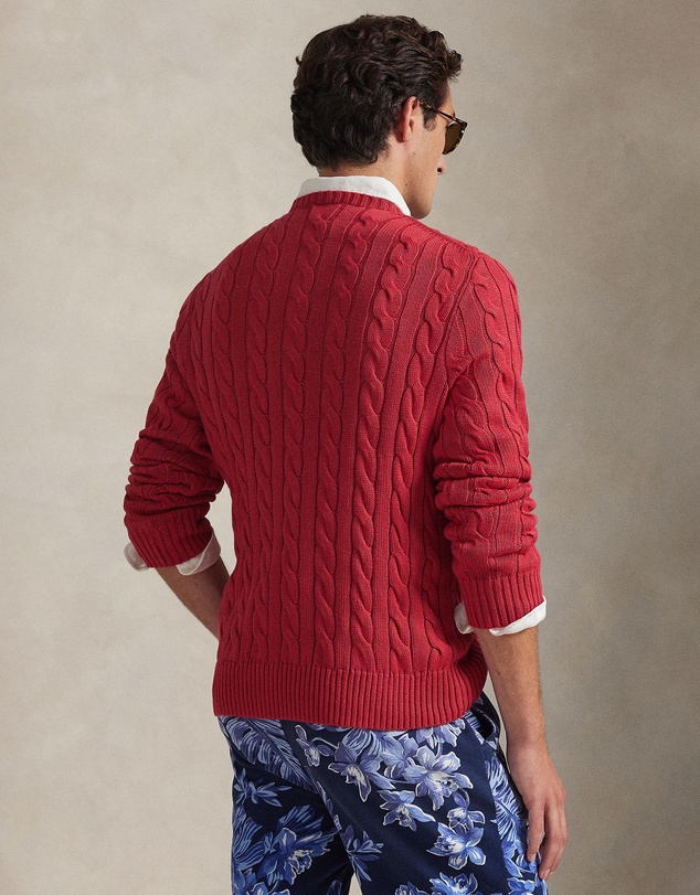Polo Ralph Lauren - ICONIC EXCLUSIVE - Cable-Knit Cotton Sweater