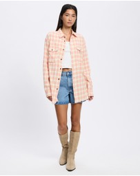 ONE TEASPOON - Lunar Flannel Shirt - ICONIC EXCLUSIVE