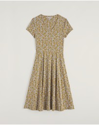 Seasalt - Seasalt Cornwall Yellow Pier View Jersey Dress