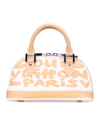 Pre-Loved by Azura Reborn - Pre-Loved louis vuitton Fashionable Dome Handbag with Handle and Zip Closure