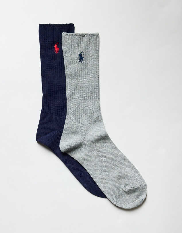 Polo Ralph Lauren - 2-Pack Bundle Classic Crew Socks