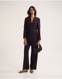 Oxford - Carlie Hourglass Suit Blazer