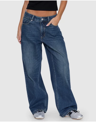 Thrills - Billie Low Rise Baggy Jeans