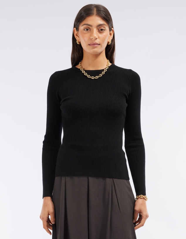 Amelius - Afina Long Sleeve Knit Top