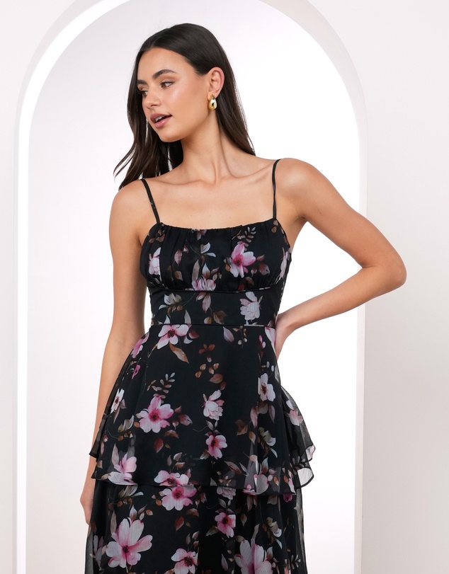 Pilgrim - Willow Tiered Midi Dress