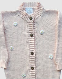 Alex & Ant - Sunflower Cardigan - Baby Pink