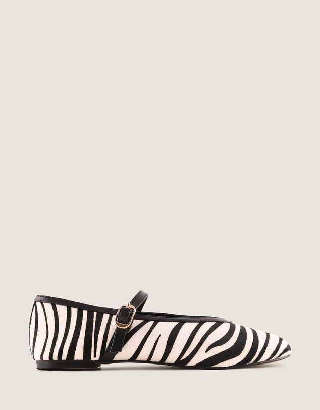 Shelly Shen - Rene Ballet Flats Zebra