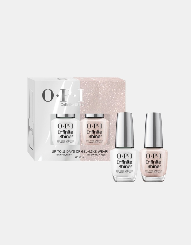O.P.I - Infinite Shine Colour Duo Gift Set - Funny Bunny™, Throw Me a Kiss