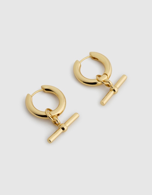 Oxford - Tiera T-Bar Earrings