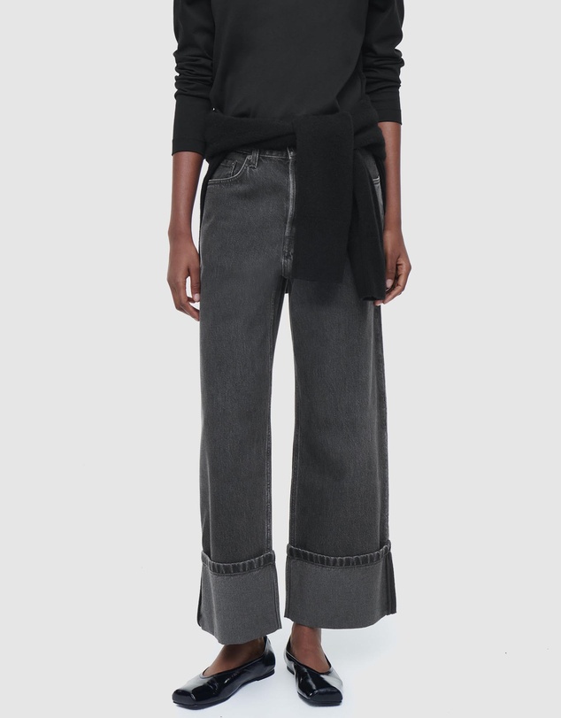 COS - Facade Turn-Up Straight-Leg Jeans