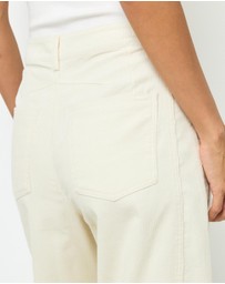 AERE - Nara Corduroy Barrel Leg Pants