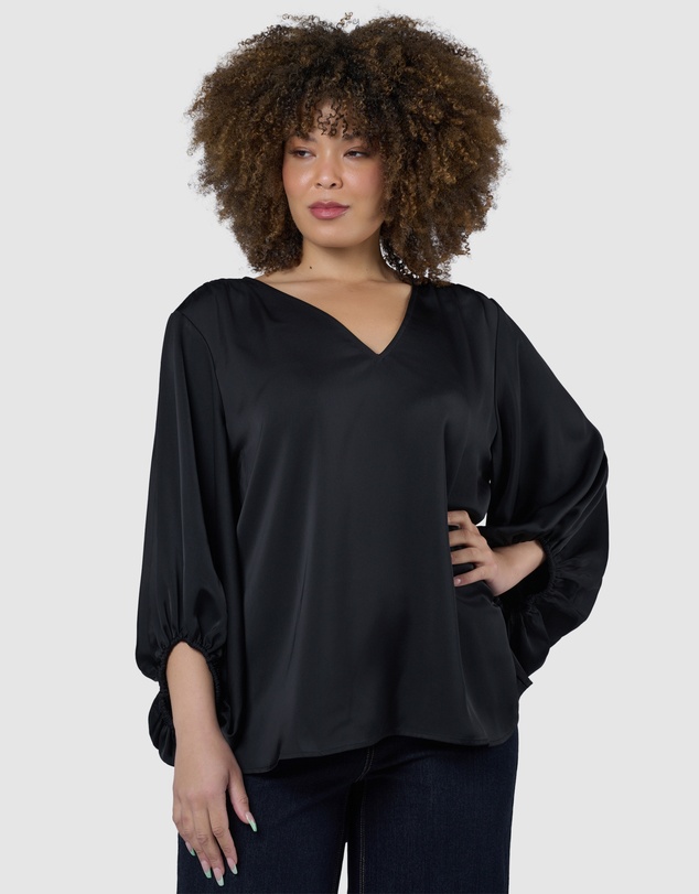 Pink Dusk by Curve Project - Lover Boy Blouse