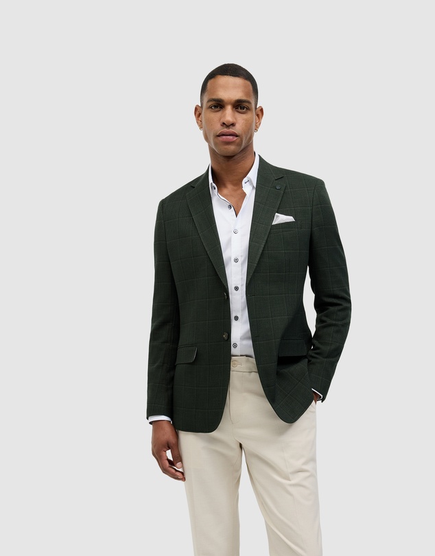 Politix - Windowpane Check Blazer