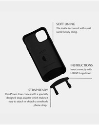 LOUVE COLLECTION - Le Café Noir Crossbody Phone Case