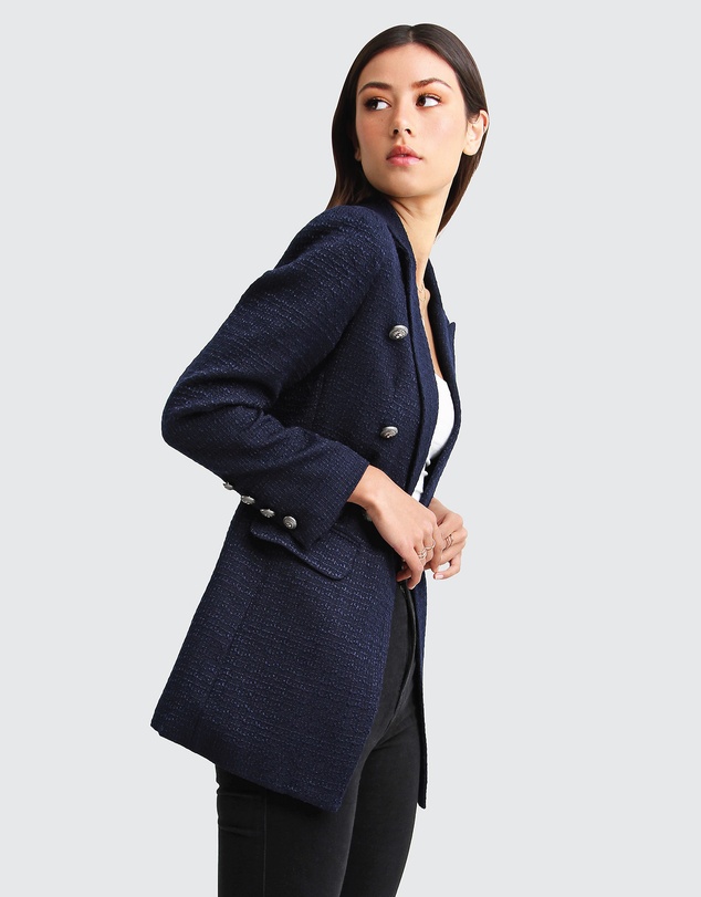 Belle & Bloom - Princess Polina Textured Weave Blazer