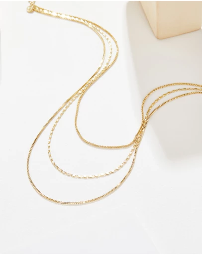 Mestige - Sparkle Layered Necklace