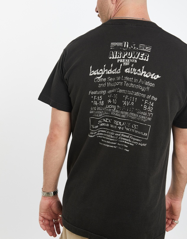 Vintage by The Real Deal - Pre Loved - Vintage 1997 'Made in the USA' Aircraft Tee