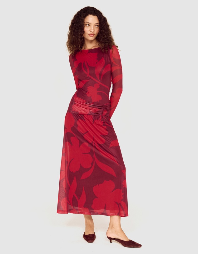 MINKPINK - Airi Mesh Midi Dress