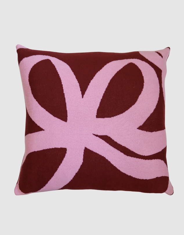Mosey Me - Ribbon Knitted Cushion