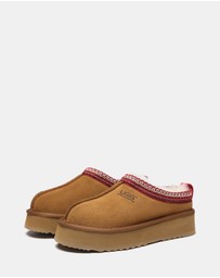 EVERAU - Australian Shepherd Ugg Ventus Platform Cow Suede Upper House Shoes