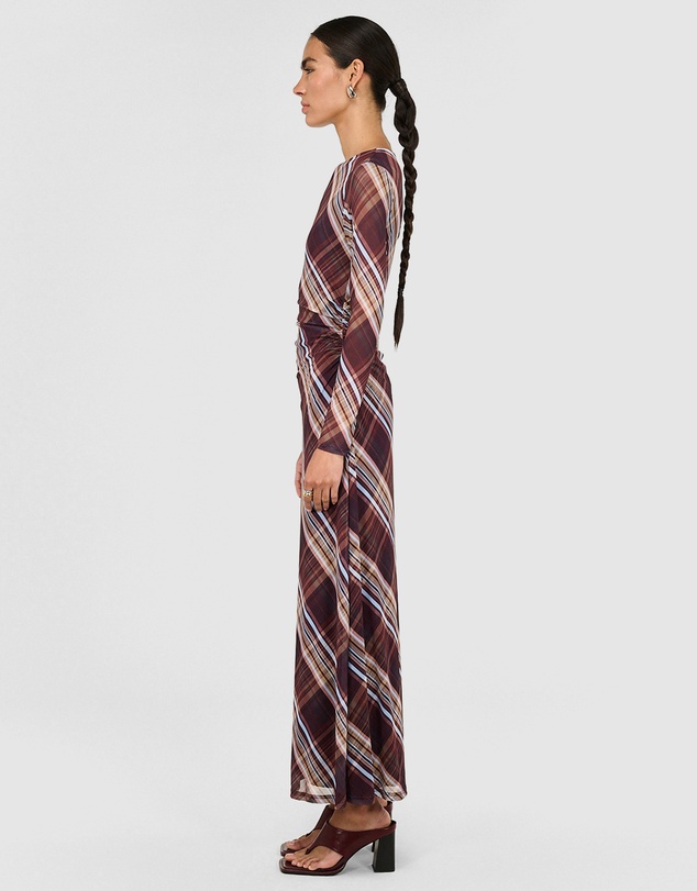 Staple the Label - Arles Mesh Midi Dress