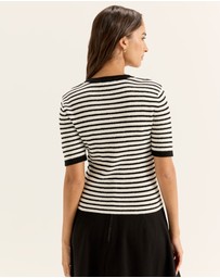 Review - Lafayette Stripe Top