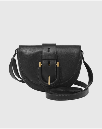 Fossil - Harwell Black Crossbody Bag
