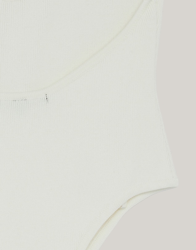 Revibe - Repaired MISHA Scuba Compact Knit Bodysuit - AU 6