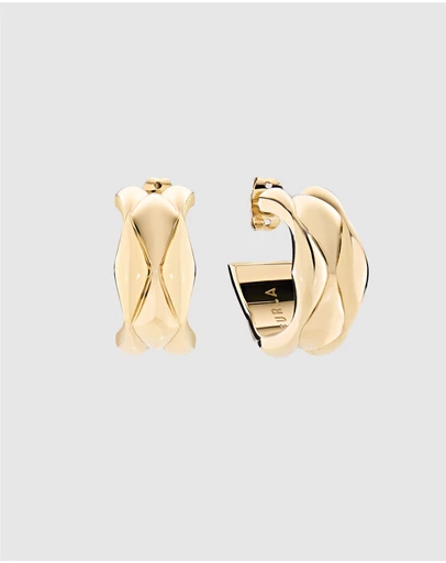 Furla - Furla Mionido Gold-Tone Hoop Earrings