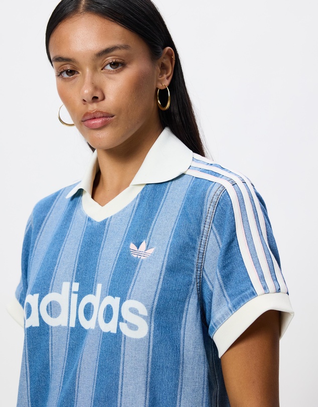 adidas Originals - Denim Football Jersey Shirt