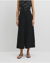 Country Road - Organically Grown Linen Wide-leg Pant