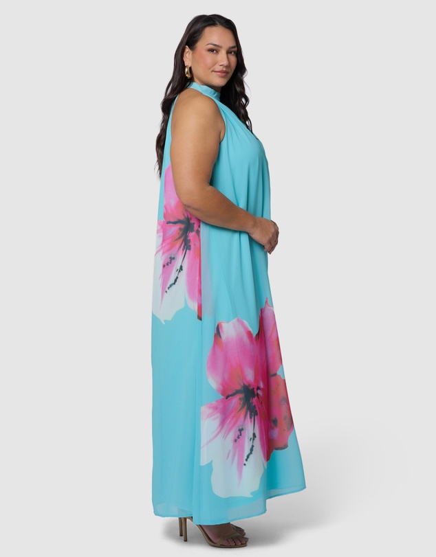 Pink Dusk by Curve Project - Love Goes Maxi Dress