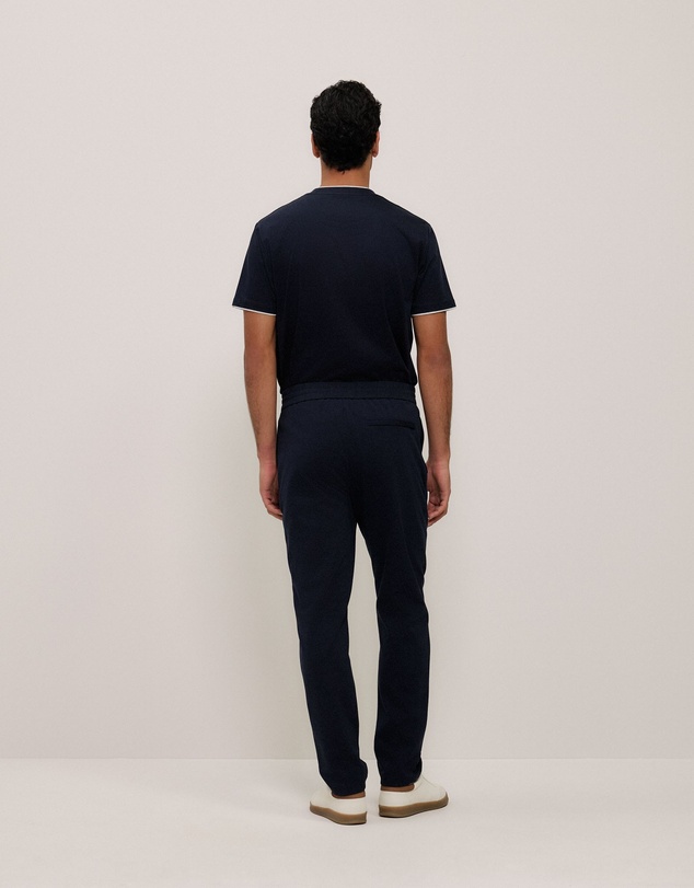 Trenery - Ponte Straight Leg Pant in Navy