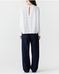 Bassike - Circle Long Sleeve T-Shirt