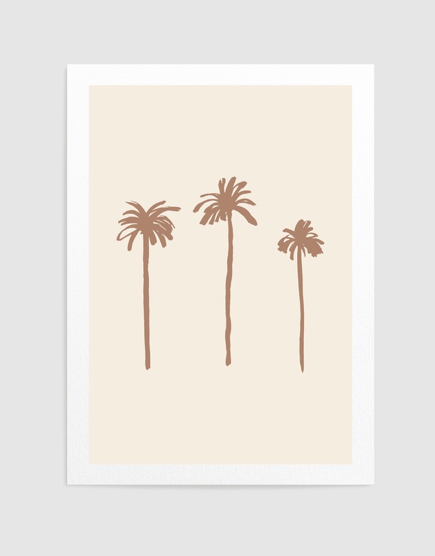 Olive et Oriel - Palms by Studio III Art Print