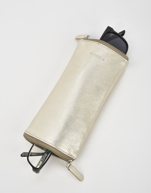 Cobb & Co - Dublin Double-Sided Leather Glasses Pouch