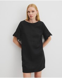 Country Road - Scalloped Mini Dress