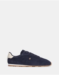 Tommy Hilfiger - TH Bella Low Runner Suede Sneakers - Women's