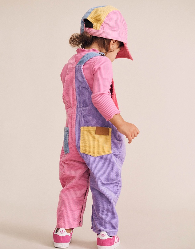 Huxbaby - Colour Block Cord Panel Cap - Babies-Kids