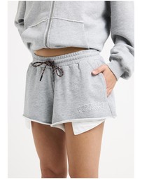 Subtitled - Brie Cropped Fleece Shorts