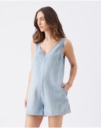 Ripe Maternity - Fenix Denim Playsuit
