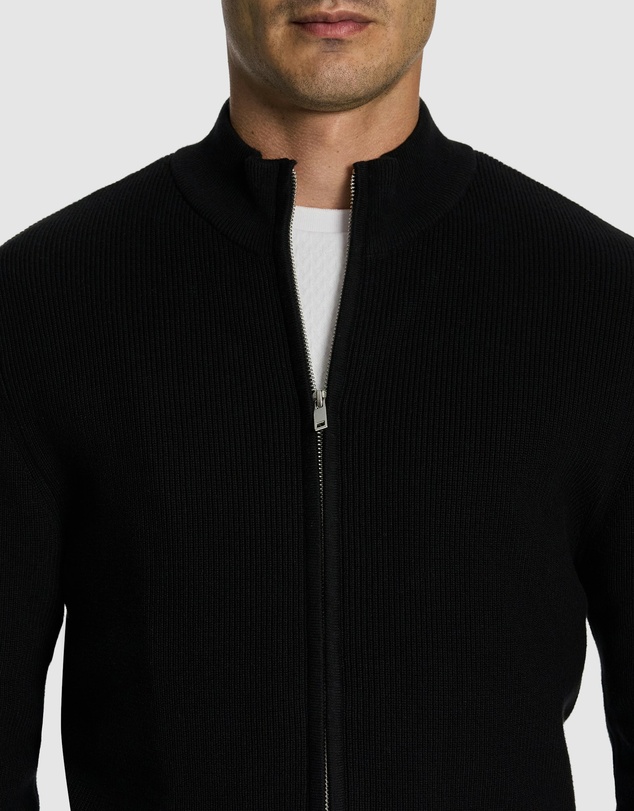 yd. - Adam Zip Thru Knit