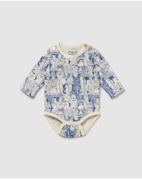 Wilson & Frenchy - Woodland Adventures Organic Bodysuit - Babies