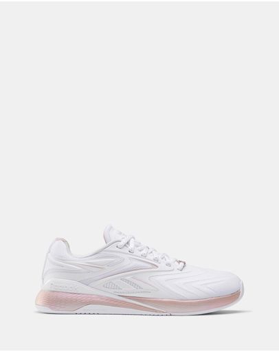 White & Muted Mauve
