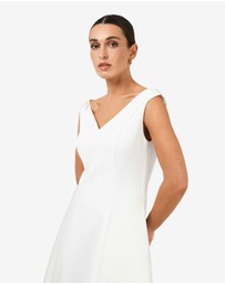 Forcast - Yana V-Neck Panel Dress
