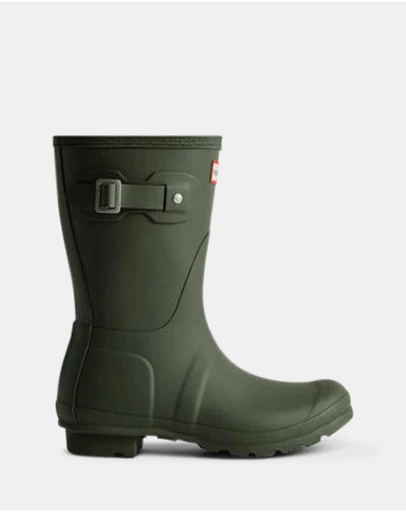 Hunter - Women's Original Short Boot Dark Olive