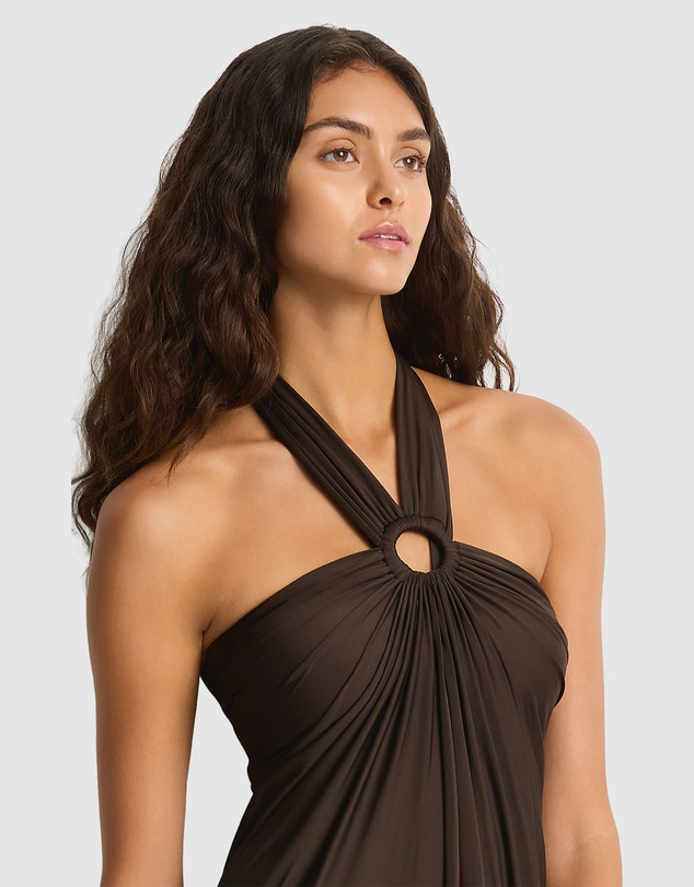 Sea Level Australia - Essentials Edit Multi Wear Skirt Espresso INDENT